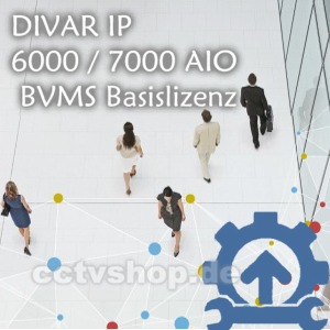 DIVAR IP 6000 / 7000 AIO BVMS Basislizenz | MBV-BPLU-DIP
